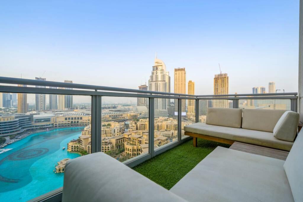 Spectacular Burj & Fountain View - Luxurious 3 Bedrooms & Maids Room - The Residences Dubai Eksteriør bilde