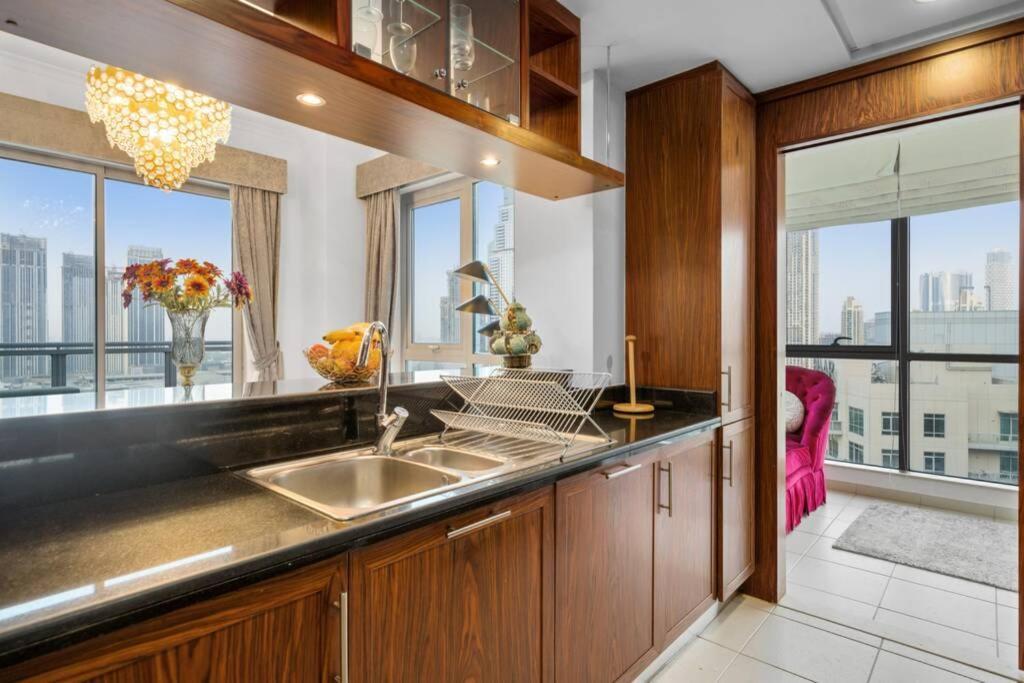 Spectacular Burj & Fountain View - Luxurious 3 Bedrooms & Maids Room - The Residences Dubai Eksteriør bilde
