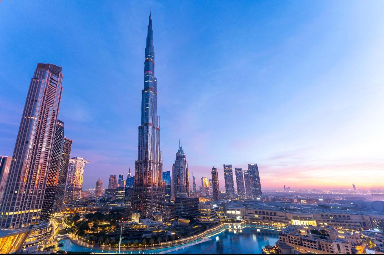 Spectacular Burj & Fountain View - Luxurious 3 Bedrooms & Maids Room - The Residences Dubai Eksteriør bilde