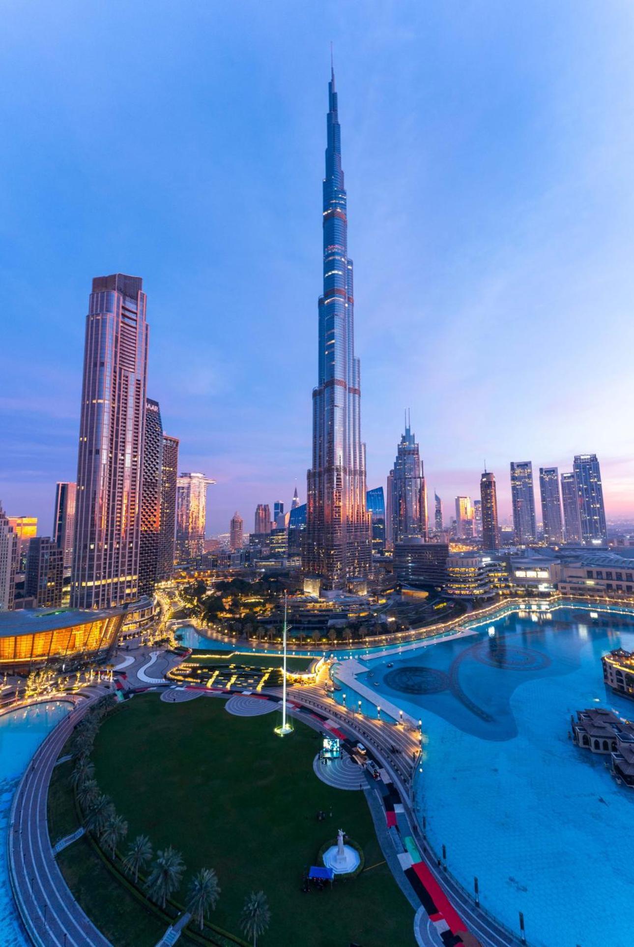 Spectacular Burj & Fountain View - Luxurious 3 Bedrooms & Maids Room - The Residences Dubai Eksteriør bilde